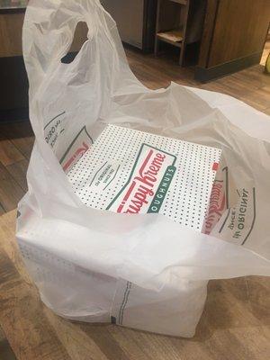 Spent $59 on donuts for the office for a very poor experience