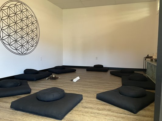 Our meditation room is really YOUR meditation room. Come for a free sit...anytime we're open.