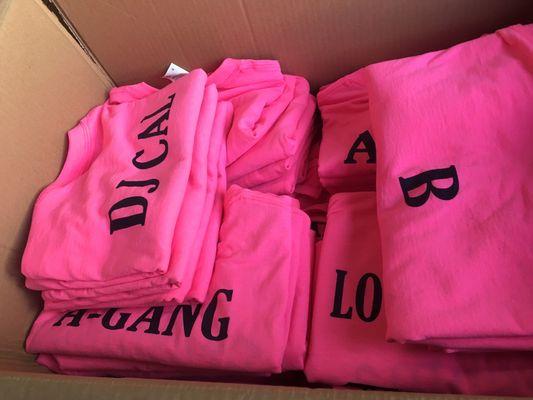 PowderPuff Dwyer HS! We create custom screen printed t-shirt for any and every occasion!