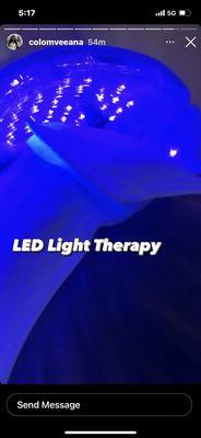 LED light therapy treatment