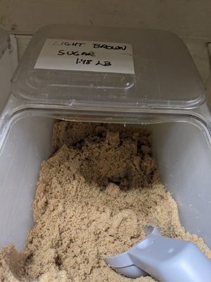 There is something quite gratifying about scoping bulk brown sugar