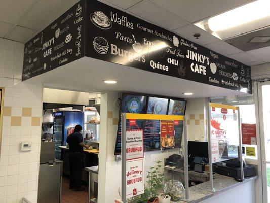 Sunny & Fine's Breakfast Burritos is a ghost kitchen managed by Jinky's Cafe