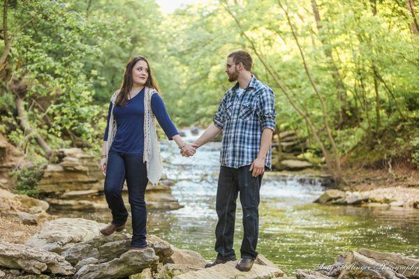 Engagement session in Bella Vista, AR