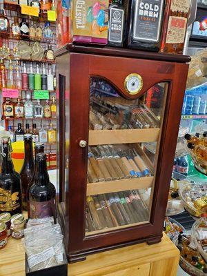 We also sell cigars