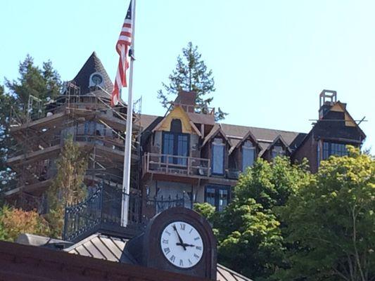 Castle house in Roche Harbor