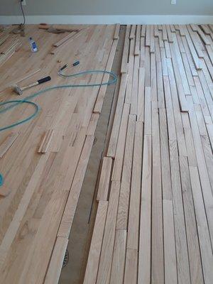 Our professional services include: installation, finishing/refinishing, sanding. We install hardwood floors unfinished and prefinished.