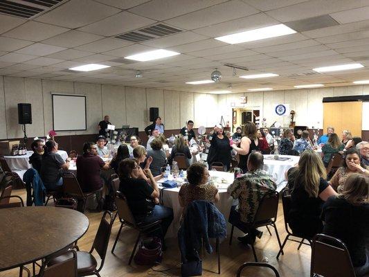 Mountain House elementary schools' auction at the Elks' Lodge.