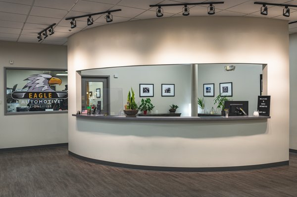 Reception area