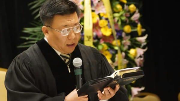 Pastor Samuel Kim, Communion Service