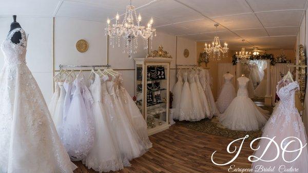 Located in the heart of downtown Fargo, I Do Bridal Couture delivers elegant European fashion to the discriminating bride.