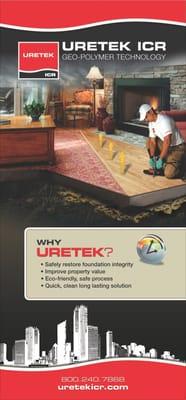 Residential solutions. Quick, dust-free, permanent interior foundation repair.