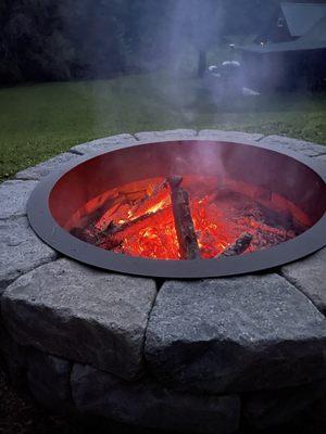 Fire Pit assembled by Forno Nardona.