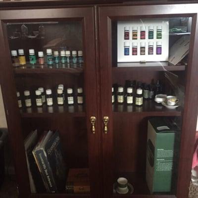 Young Living Essential Oil Consultant . I am very good at blending oils for my clients .