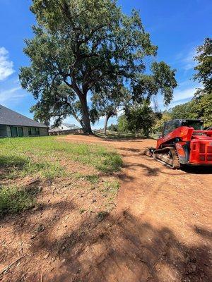 Yard leveling