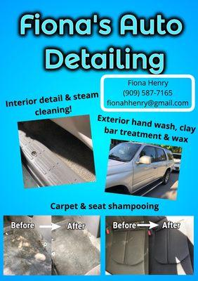 Fiona's Auto Detailing