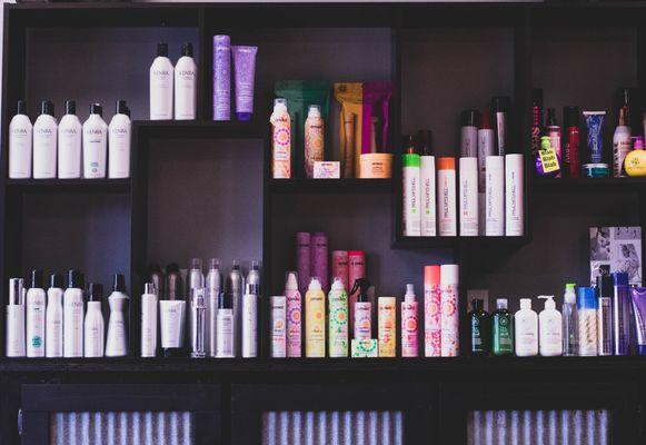 We offer Paul Mitchell Hair Care, Amika Hair care and other popular product lines.