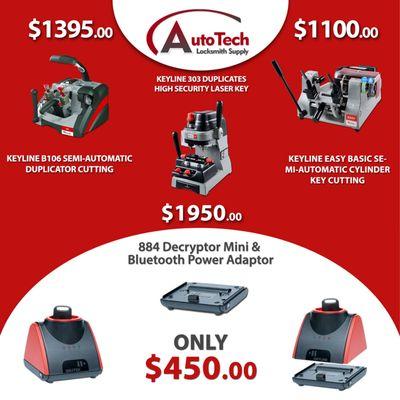 Take advantage of this #new #special #offer in cutting and cloning machines that we bring to our customers. There are only a few units