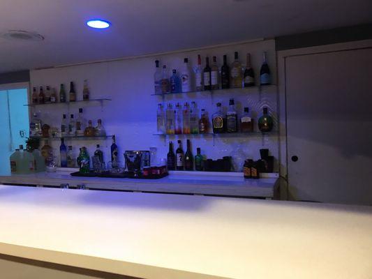 The bar