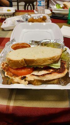 Grilled Chicken Breast Sandwich