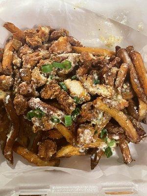 Loaded Parmesan fries