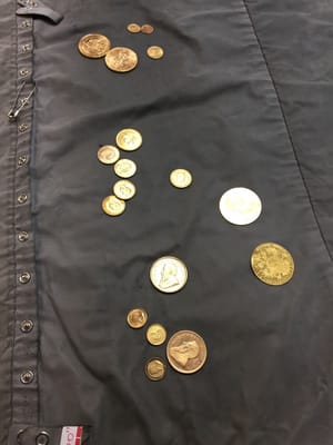 Gold coins from around the globe. Mexican, Cuban, South African, and more