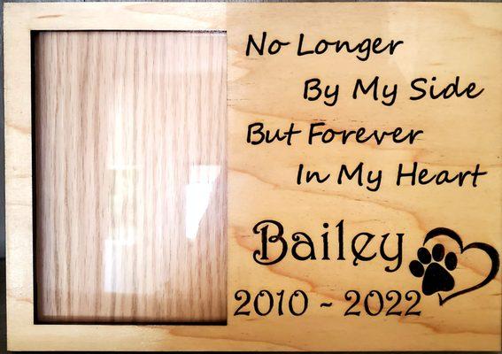 Personalized Pet Memorial