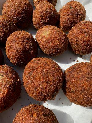 Fried Boudin Balls - only available on Saturdays and Sundays