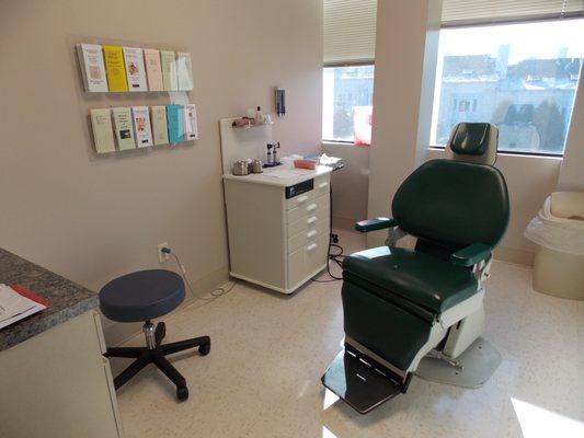 One of our many exam rooms.