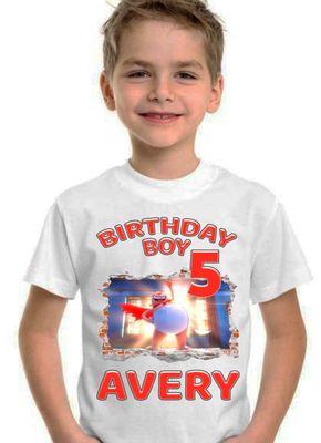 Captain Underpants Birthday Party Shirts