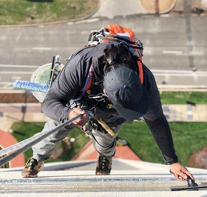 Wichita High rise window cleaning