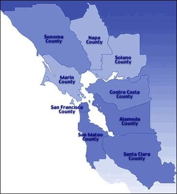 We cover all these, plus San Joaquin, Stanislaus & Sacramento Counties localy for one flat rate of $60.00 for Routine Service.