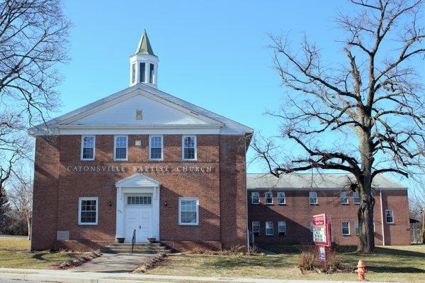 Catonsville Baptist Church in Catonsville, Maryland.