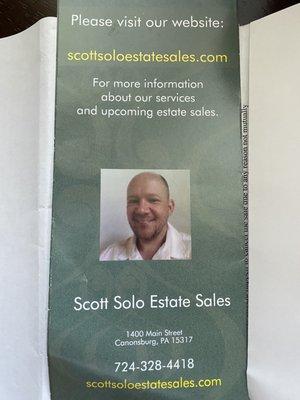 Scott Solo Estate Sales