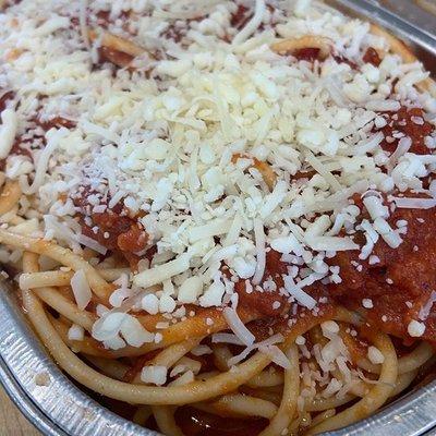 Spaghetti with Arrabbiata Sauce