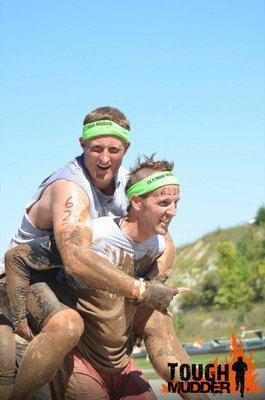 Carry a friend at a Tough Mudder for a little weekend fun!