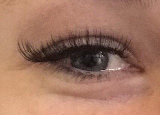 Volume Eyelash extensions by @lashesbyxtina at Lashes On Broadway