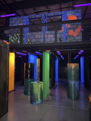 Laser tag arena