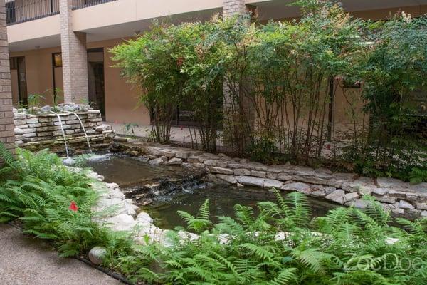 Office courtyard