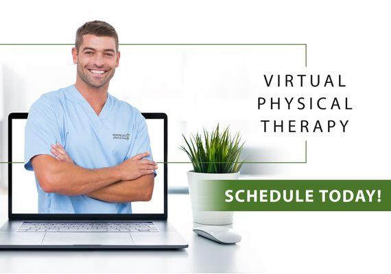 We are OPEN and NOW offering telehealth/virtual physical therapy!