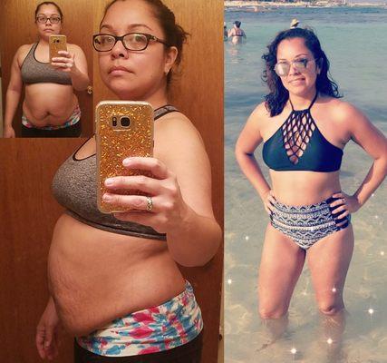 Christina with 45 lbs Down!! fb.com/NateNewBodyC­reator