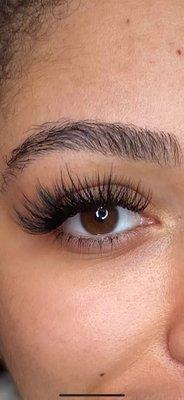 Eyelash Extension 2/3D wispy KimK style volume set