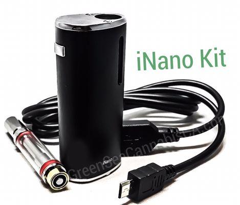 iNano, an extraordinarily tiny e-cigarette kit and it can also be used for dank Cartridge, has a battery capacity of 650mAh.