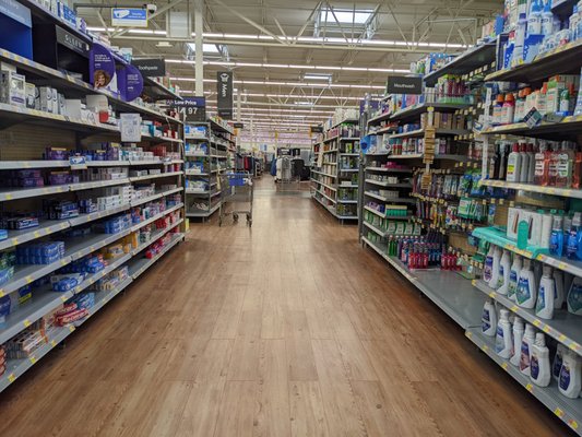 Personal care at Walmart, some supply chain issues