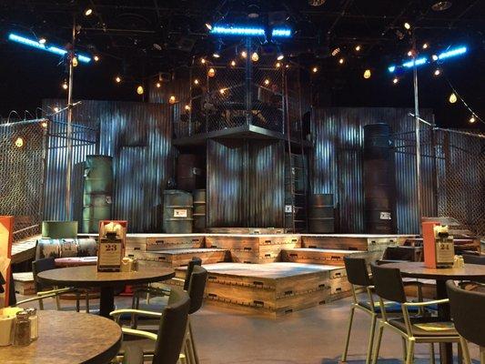 Set for "The Toxic Avenger Musical"