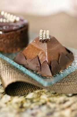 Gluten Free Chocolate Pyramids. This one is for all you chocolate lovers out there.