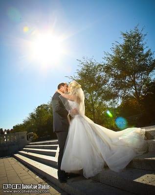 Dramatic Wedding Portraits