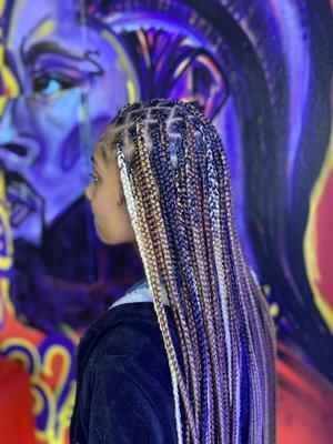 Knotless braids