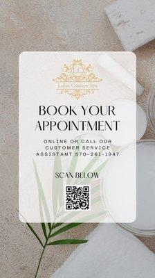 Book your appointment