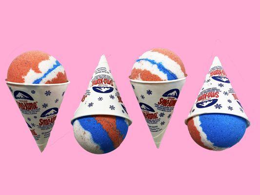 Snow Cone Bath Bombs