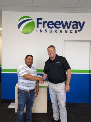 Selling great priced insurance with friendly service